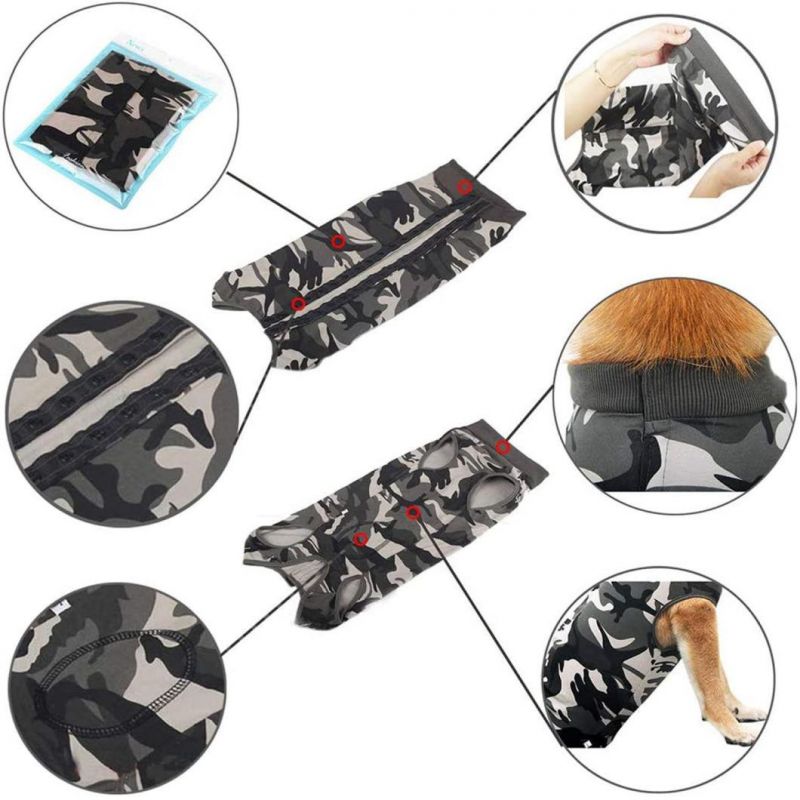 Dog Surgical Recovery Clothes for Female Male Pet