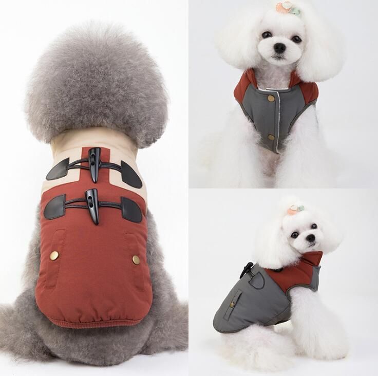 Latest Comfortable Winter Thick Thermal Heated Quilted Warm Dog Coat
