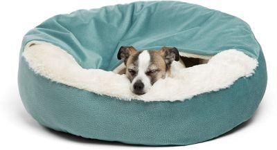 Luxury Dog and Cat Bed with Blanket for Warmth and Security