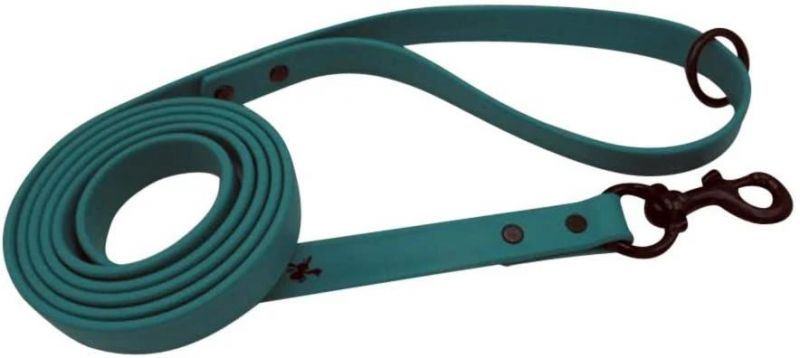 6 FT Comfortable Black Hardware Metal Various Widths & Colors for All Dogs Small to Large Dog Leash