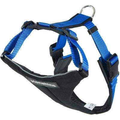 Manufacturer Wholesale Custom Adjustable Reflective Breathable Dog Harness with Plastic Buckle