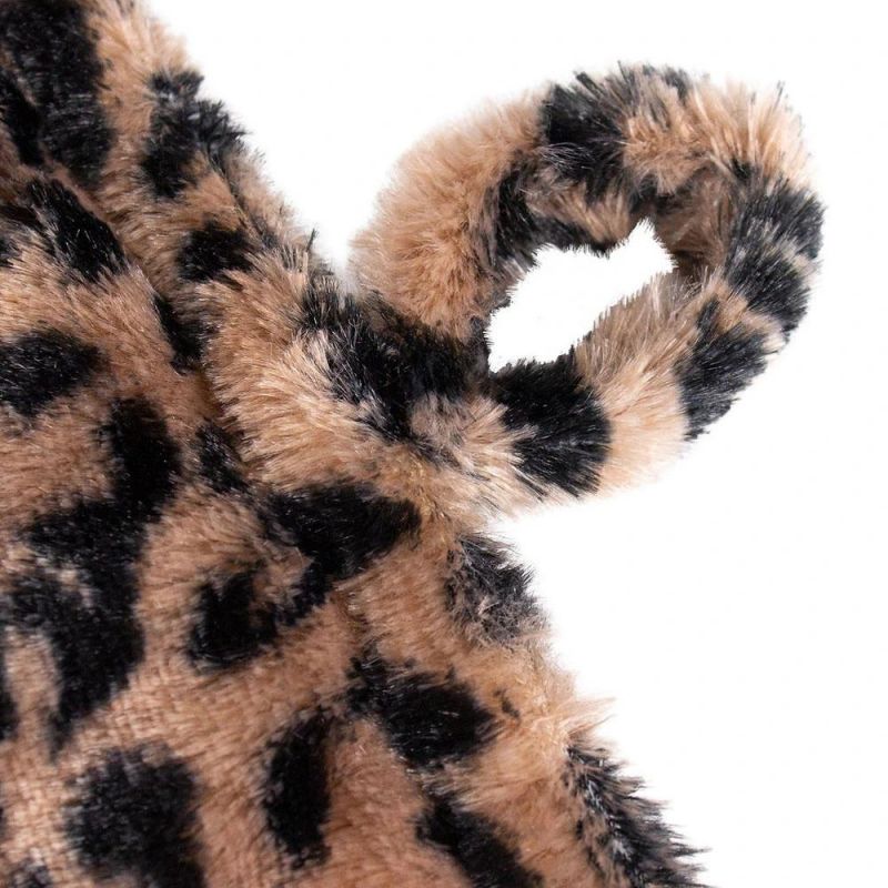 Thermal Leopard Print Cat Mat Ultra-Soft Pet Bed Pad