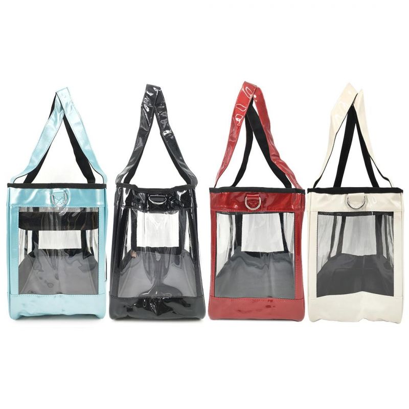 Wholesale Outdoor Travel Transparent Fashionable Bag Dog Cat Pet Products