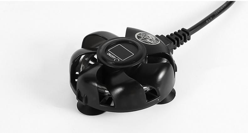 Aquarium Heater 25W Mini Round Fishing Heater for Tanks 50-100L