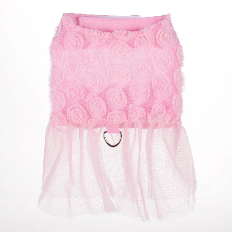 Wholesale Plaid Sweat Pet Dresses Apparel Summer Skirt Dog Clothes Lovely Pet Dresses