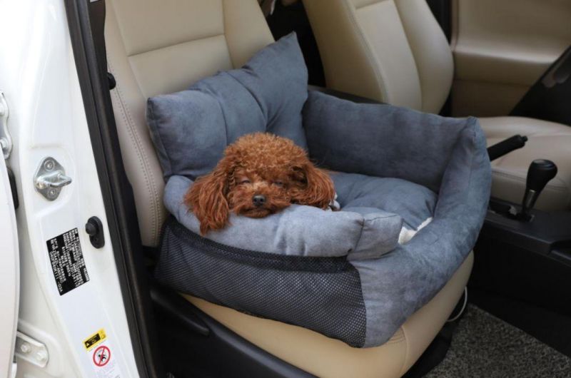 Travel Safety Dog Sofa Bed Seat Pet Car Booster Seat