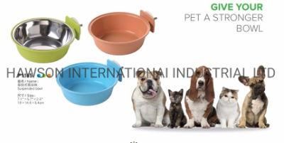Suspended Bowl for Pet Dog Drinker Cat Feeder