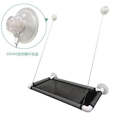 Secure Window Mounted Perch Bed with Strong Suction Cups Cat Balcony Sleeping Cats Hammock with Good Ventilation Washable