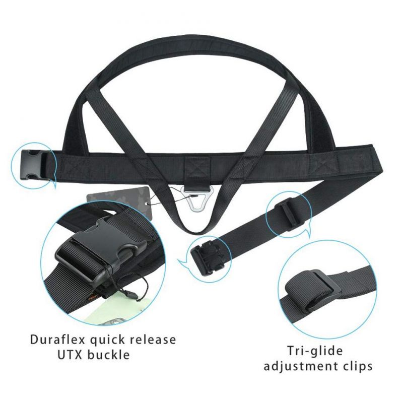 Adjustable Nylon Dog Harness Padded Walking Dog Vest Step-in Dog Harnesses