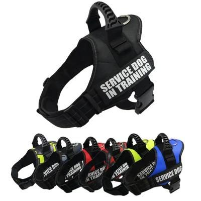 Adjustable Soft Padded Pet Vest, Safety Buckle Easy Control Handle Dog Harness with Easy Control Handle