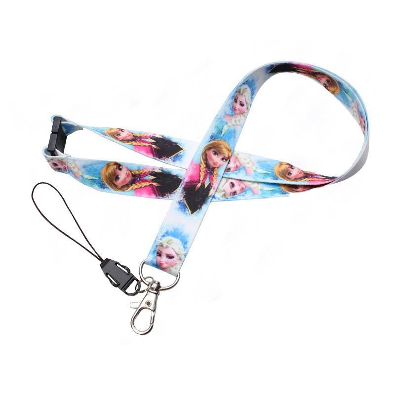 Gift Ribbon Nylon Strap Lanyard Sublimation Heat Transfer Lanyard