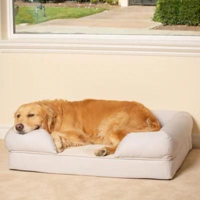 Orthopedic Memory Foam. (Multiple Sizes/Colors, Medium Firmness, Waterproof Liner Dog Bed