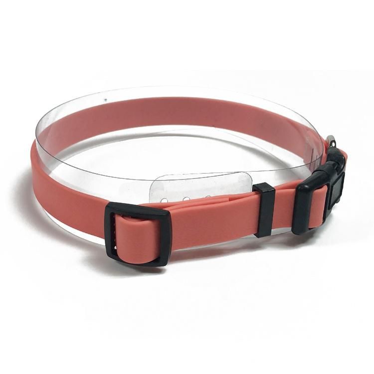 High Quality Customize Logo Custom Color Rubber Silicone PVC Waterproof Dog Collar Adjustable Soft PVC Dog Collars