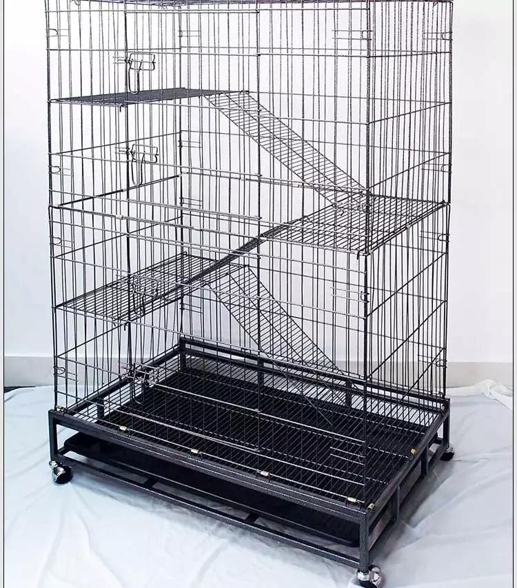 Supplier Wholesale Folding Metal Iron Material Pet Dogs Parrot Bird Cages