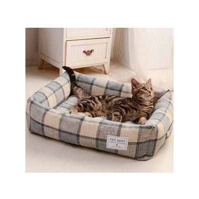 New Design Fleece Cotton Oxford Durable Wearproof Dog Bed Sofa