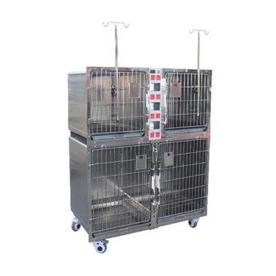 Competitive Price Animal Oxygen Dog Cage Mobile Pet Veterinary Oxygen Cage Animal Cage