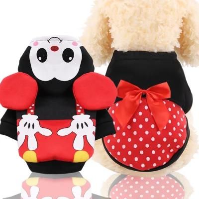 Ropa PARA Perro Mascotas Pet Clothing Imitating Mickey Mouse&prime;s Dog Christmas Clothes