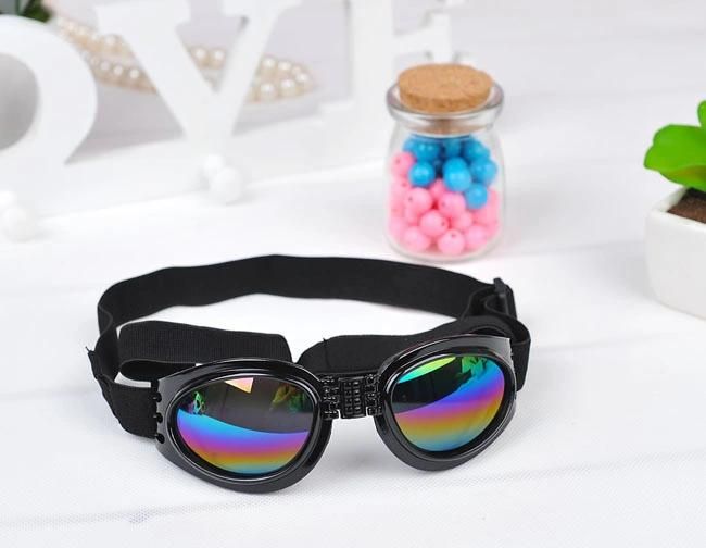 Pet Accessories Lovely Vintage Round Cat Sunglasses Reflection Glasses for Small Dog