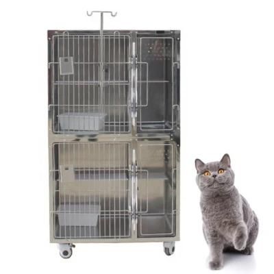 Hot Sale Large Animal Cage Veterinary Pet Cage Stainless Steel Cat Pet Cage House Dogs