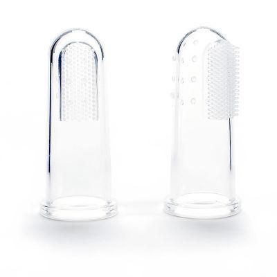 Cheap Price Can Be Boiled to Sterilize BPA Free Silicone Toothbrush Pet