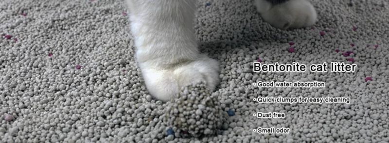 Factory Cat Litter Sale Natural Organic Clumping Mineral Buy Premium Fragrant Ball Shape Clay Bentonite Cat Litter