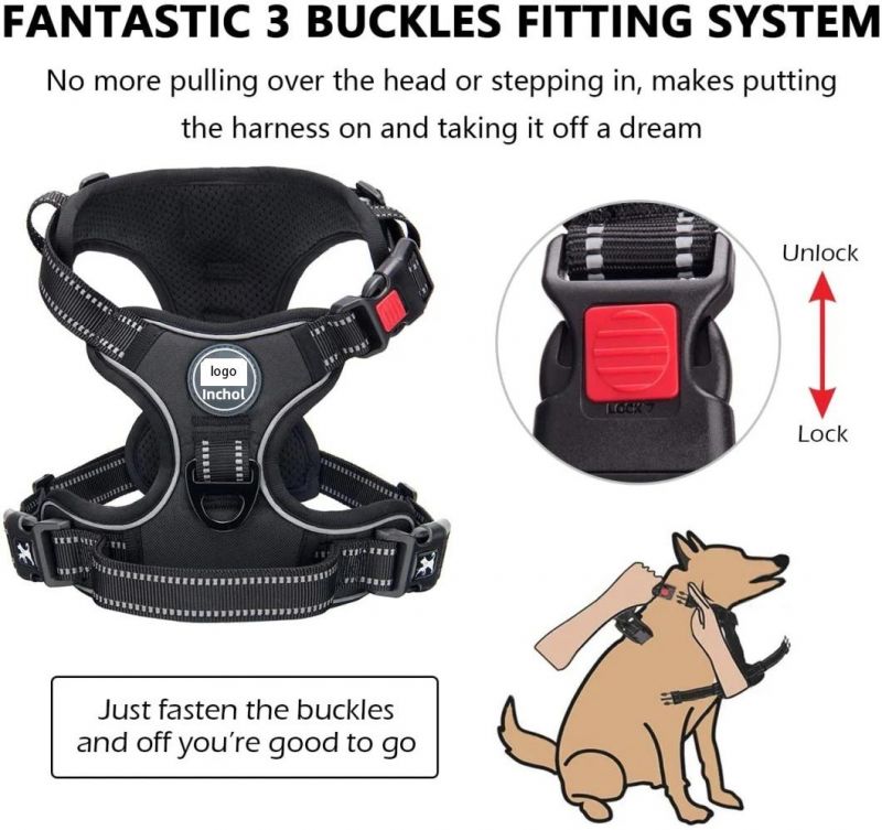 OEM Full Sets Small Order Adjustable Dog Harness