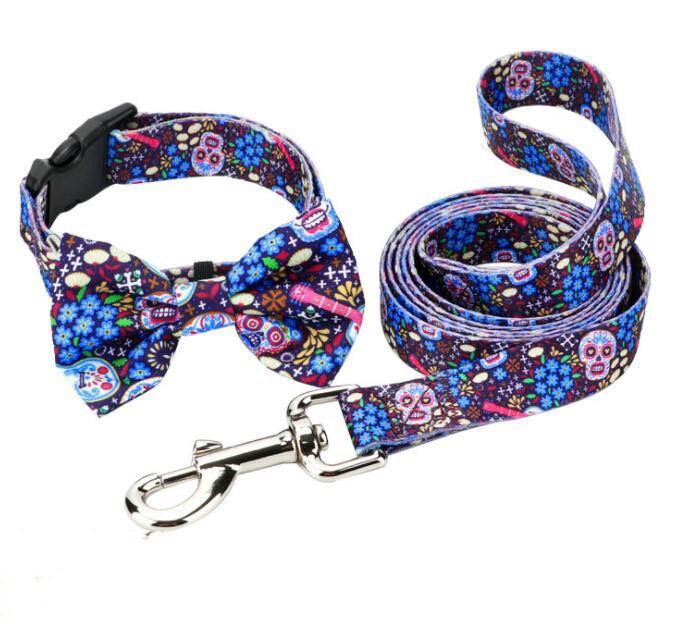 Halloween Dog Harness with Matching Dog Leash