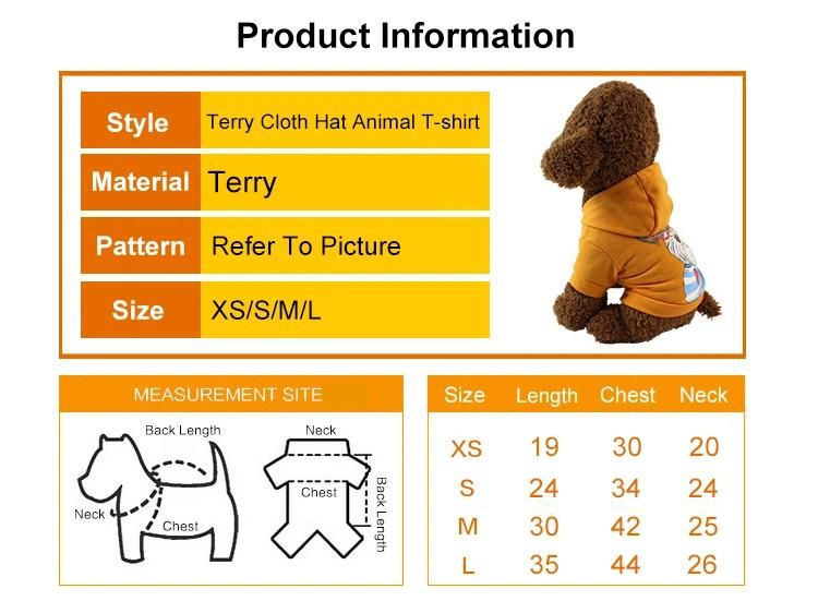 Spring Autumn Style Popular Logo Design Teddy Pomeranich Schnauzer Pet Dog Clothes