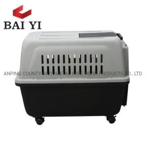 Yiwu Pet Products Dog Plastic Cage Carrier Pet Travel Kennel