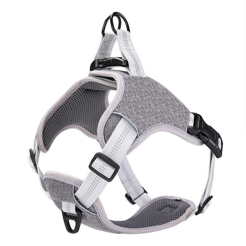 Soft Mesh Breathable Vest Harnesses, Easy Walk Harness with Safety Buckle for Cat and Puppies Dogs