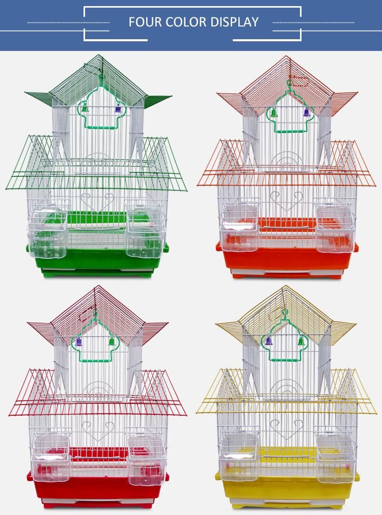 Customize OEM ODM Collapsible Bold Galvanizing Anti-Rust Metal Birds Cages