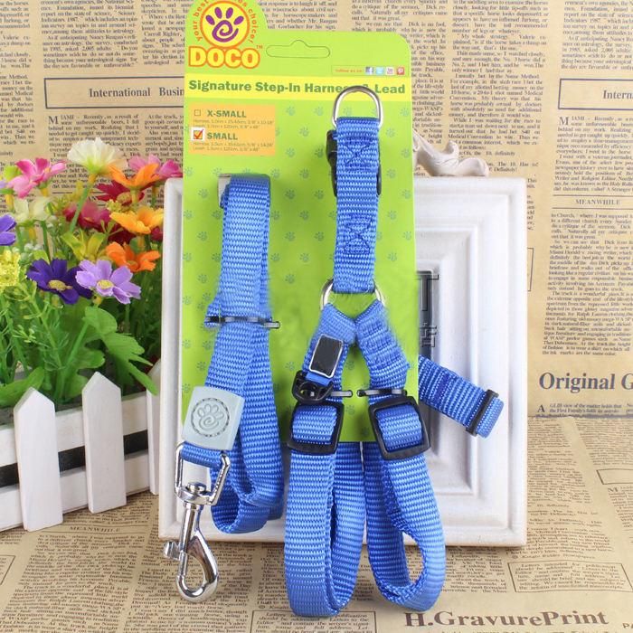 Top Seller Custom Design Reversible Dog Harness Neoprene Custom Adjustable Leash Harness Sets