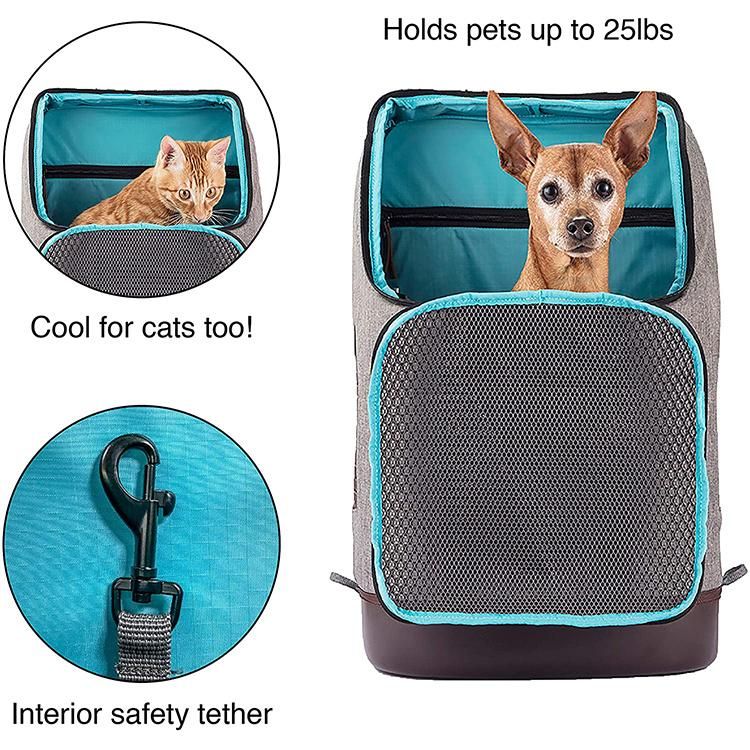 Airline Approved Travel Outdoor Pet Cat Carrier Backpack Waterproof Luxury Backpack Dog