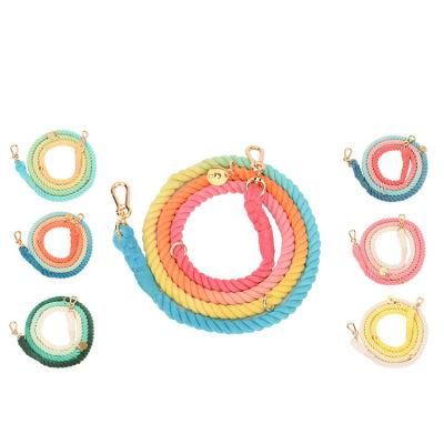 Disposable Portable Explosion-Proof Punch Braided Gradient Collar Pet