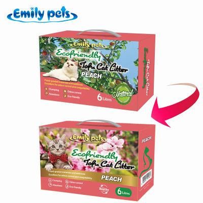 Quickly Clumping Highly Absorbent Green Tea Scent Tofu Cat Litter