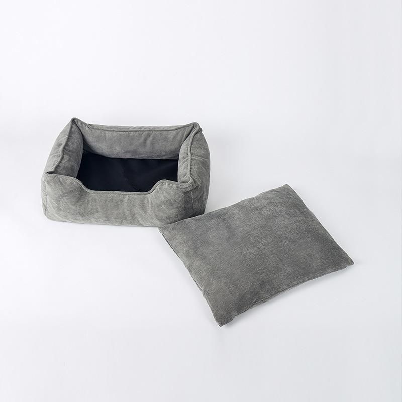 Wholesale Dogs Cushion Orthopedic Removable Washable Custom Rectangular Eco Friendly Luxury Dog Pet Bed