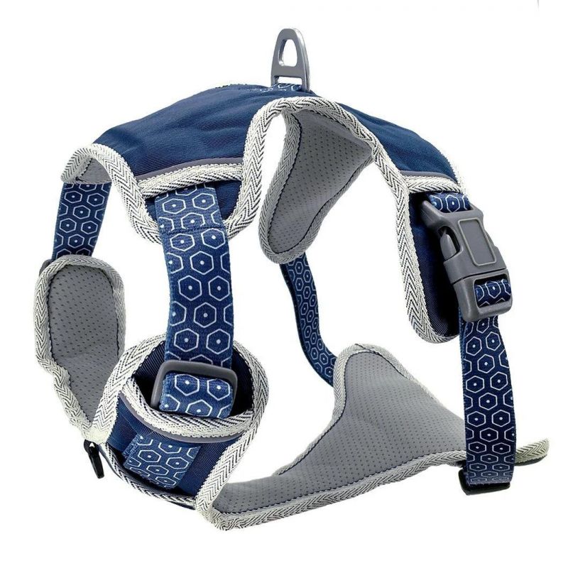 Adjustable Strap Buckle Clip Carabiner Easy Control Traveling Safety Pet Harness