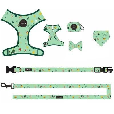 Popular Designs Custom Adjustable Soft Pattern Reversible Dog Harness/Pet Toy