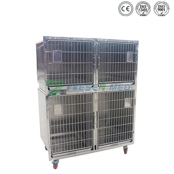 Clinic Veterinary Instrument Removable Metal Dog Cage