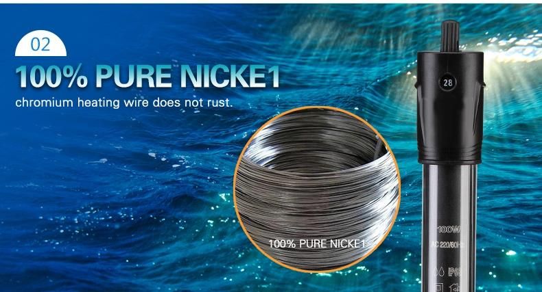 100W Submersible Aquarium Heater for Fish Tank 100L