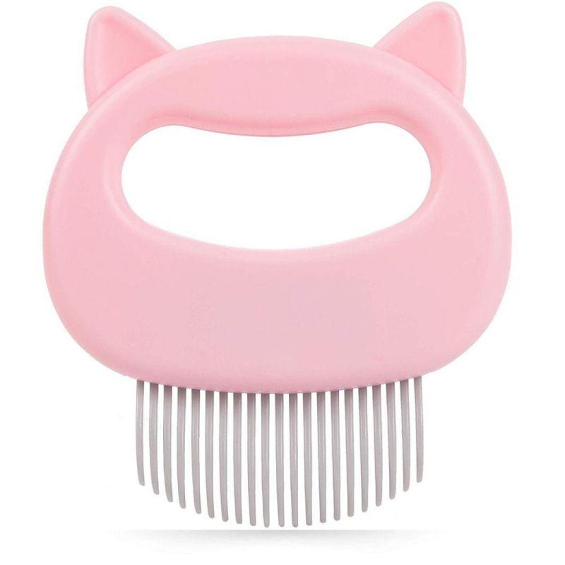 Removal Massaging Shell Comb Soft Deshedding and Shedding Matted Fur Remover Massage Cat Comb