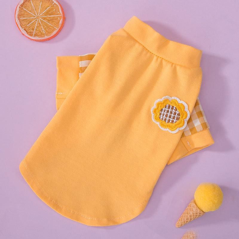 Manufacturer Mascotas Pet Dog Shirts Custom Small Pet Clothes Dogs Designer Cloth