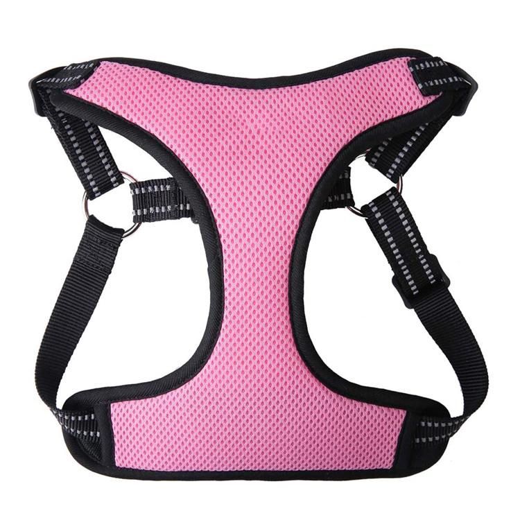 Breathable Mesh Reflective Design Soft Padded Dog Harness