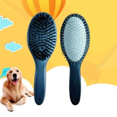Supply Pet Hair Care Brush Plastic Comb Teeth Smooth Handle Pet Brush