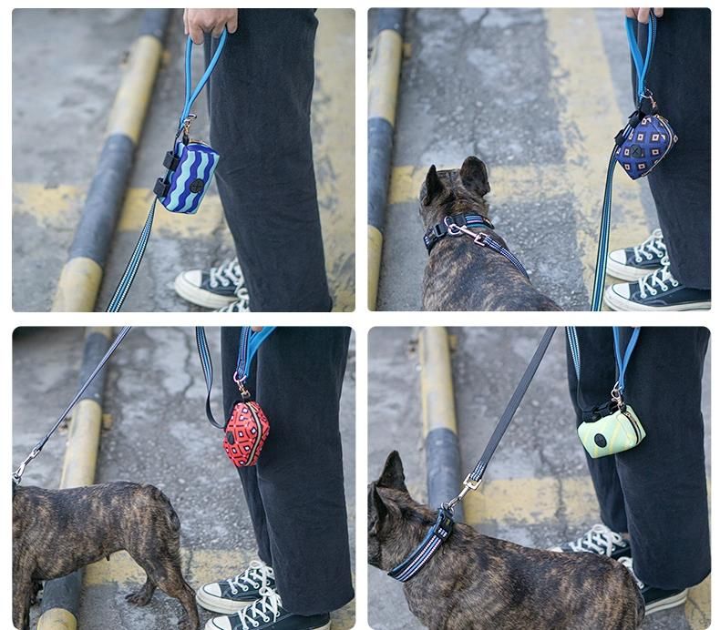 Hot-Selling Dog Poop Bag Holder Portable Pets Supplies Poop Bag Dispenser Case