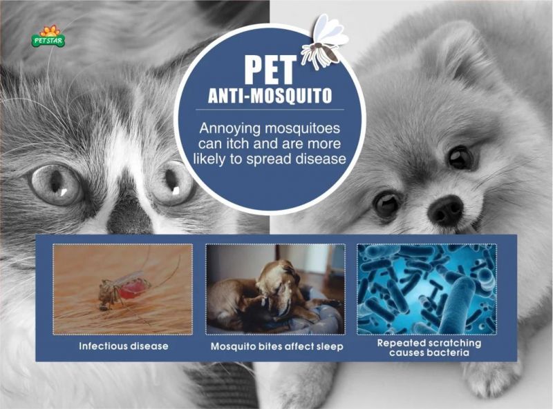 Mosquito Repellent Soft Anti-Mosqutito Pet Dog Puppy Cat Nest Bed