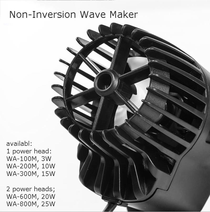 25W Aquarium Wave Makers 2 Power Heads 360 Degrees Rotating