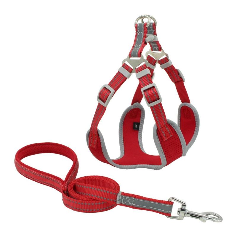 Breathable Dog Harness for Summer with Leash Pull Harnesses for Reflective at Night Pet Products