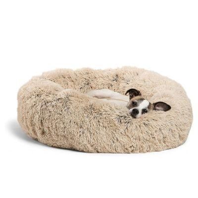 The Original Calming Donut Cat and Dog Bed