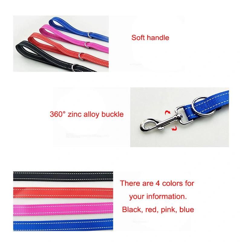 Durable Dog Leash with D Ring for Hanging Things